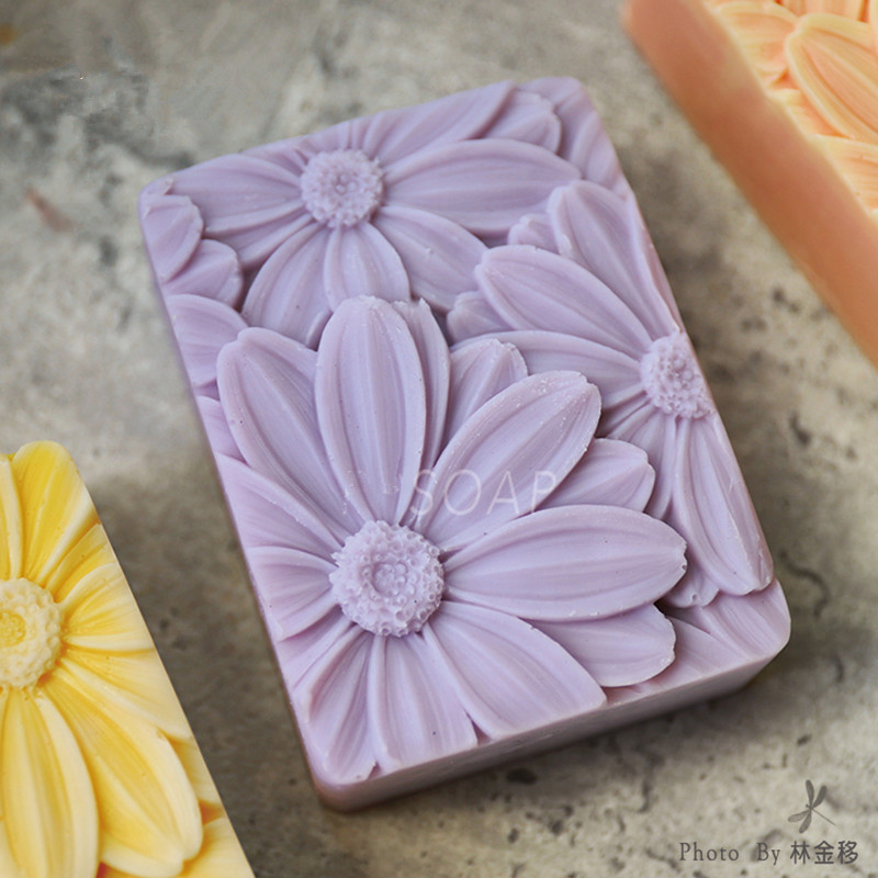 Soap Making Things - الأحدث!! !3d أنيقة عباد الشمس قالب