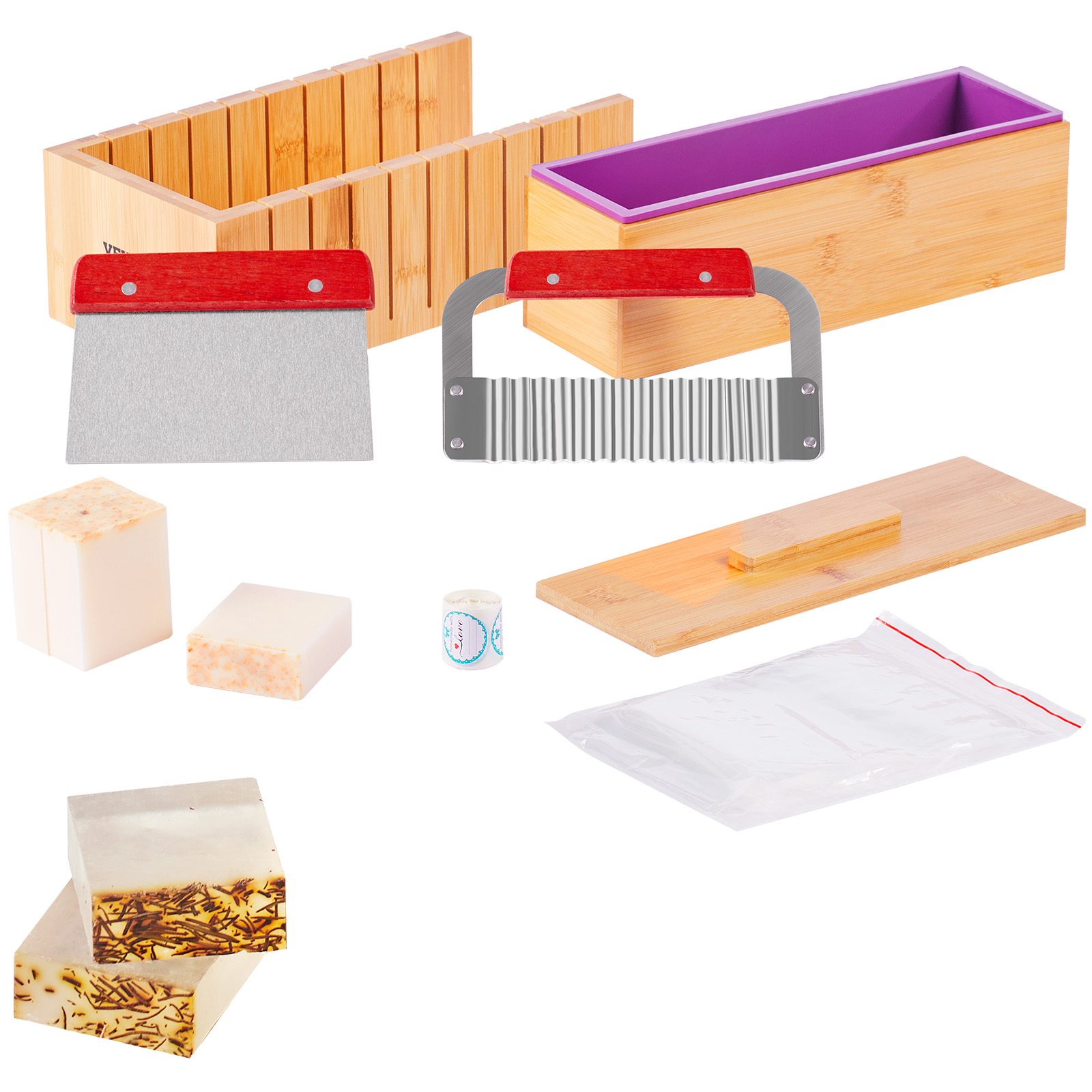 Soap Making Experiment - طقم صنع الصابون من VEVOR، صندوق