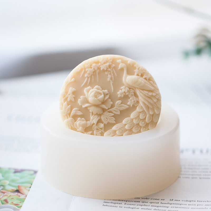 Soap Making Things - قالب صابون من السيليكون بنمط زهرة