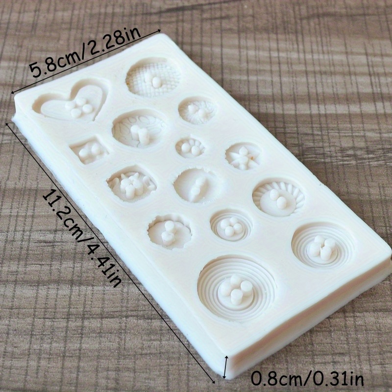 قالب سيليكون على شكل أزرار، قا - مراجعة Soap Making Tools وسعره