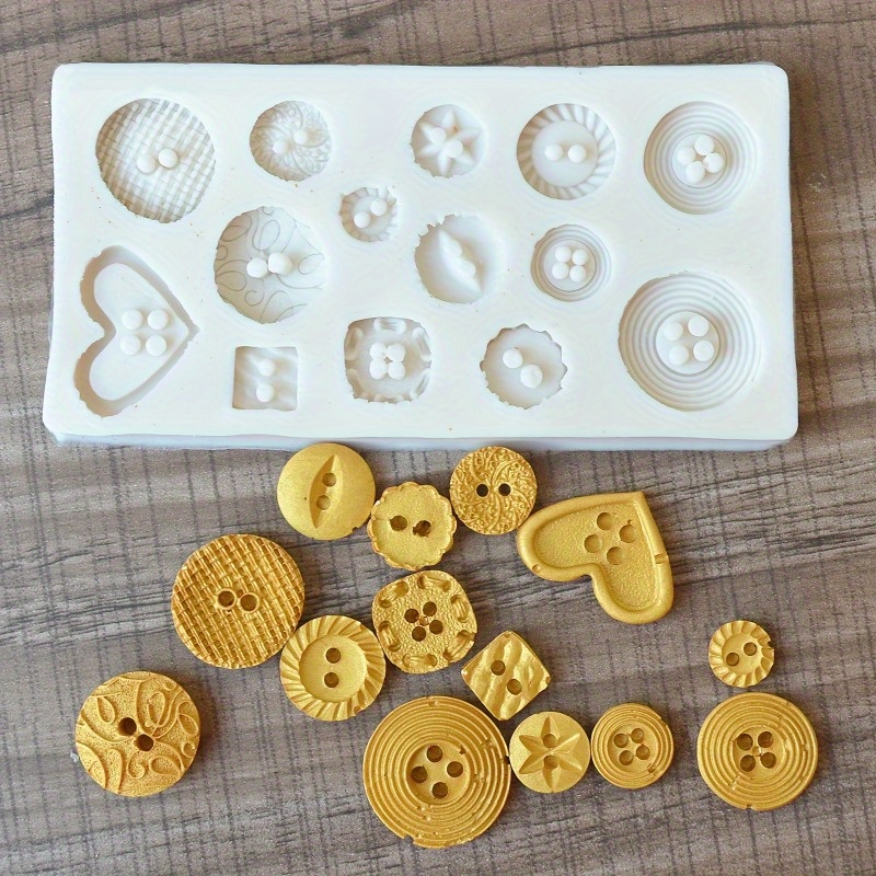 قالب سيليكون على شكل أزرار، قا - مراجعة Soap Making Tools وسعره