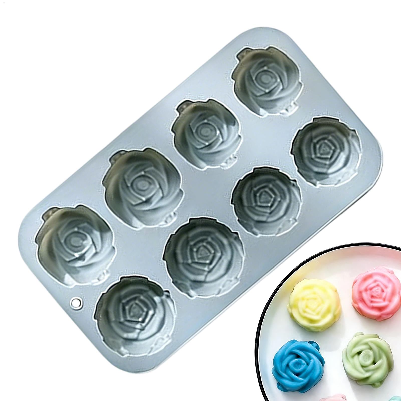 قوالب سيليكون على شكل وردة بـ  - مراجعة Soap Making Home وسعره