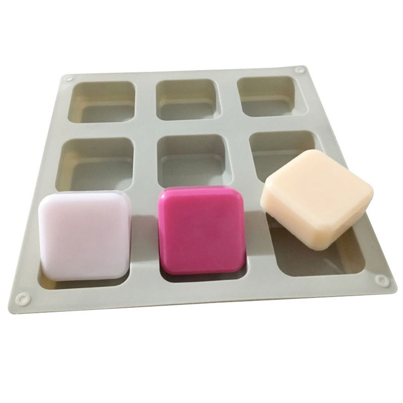 1 قطعة سيليكون الصابون قوالب 9 - مراجعة Soap Making Things وسعره