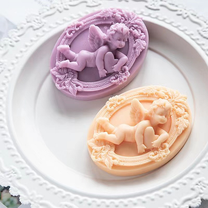 ثلاثية الأبعاد الملاك الاطفال  - مراجعة Soap Making Home وسعره